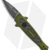 Kershaw Launch 12 CA Legal Stiletto Automatic Knife OD Green (1.9" Black SW) -Kershaw Knife Shop Kershaw Launch 12 Call Legal Stiletto Auto OD Green KER7130OLBW BHQ 114625 jr