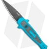 Kershaw Launch 12 Mini Stiletto Automatic Knife Teal (2.5" Black) -Kershaw Knife Shop Kershaw Launch 12 Mini Stiletto Automatic Knife Teal 2.5 Black KER7125TEALBLK BHQ 116323 LS