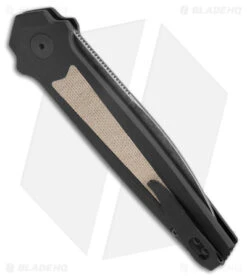 Kershaw Launch 15 MagnaCut Automatic Knife Aluminum/Micarta (3.8" Black SW) 7950 8 Kershaw Launch 15 MagnaCut Automatic Knife Aluminum/Micarta (3.8" Black SW) 7950 -Kershaw Knife Shop Kershaw Launch 15 Knife Black Micarta BW BHQ 178514 jr side