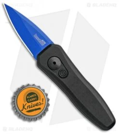 Kershaw Launch 4 CA Legal Automatic Knife Black (1.9" Blue) BHQ Exclusive 13 Kershaw Launch 4 CA Legal Automatic Knife Black (1.9" Blue) BHQ Exclusive -Kershaw Knife Shop Kershaw Launch 4 CA Legal Auto Black Blue 7500BLKBLU BHQ 99482 jr bottlecap