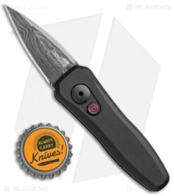 Kershaw Launch 4 CA Legal Automatic Knife (1.9" Damascus) BHQ Exclusive -Kershaw Knife Shop Kershaw Launch 4 CA Legal Damascus 7500DAM BHQ 67750 jr bottlecap