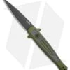Kershaw Launch 8 Stiletto Automatic Knife Green/CF (3.5" Black) 2 Kershaw Launch 8 Stiletto Automatic Knife Green/CF (3.5" Black) -Kershaw Knife Shop Kershaw Launch 8 Stiletto Auto Green CF Black KER7150OLBLK BHQ 109602 jr