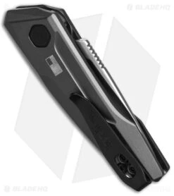 Kershaw Launch 9 Automatic Knife Drop Point Gray Aluminum (1.8" Stonewash) 8 Kershaw Launch 9 Automatic Knife Drop Point Gray Aluminum (1.8" Stonewash) -Kershaw Knife Shop Kershaw Launch 9 Gray Automatic Knife Stonewash BHQ 145446 td side