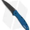 Kershaw Leek Assisted Opening Knife Blue (3" Black) 1660NBBLK 2 Kershaw Leek Assisted Opening Knife Blue (3" Black) 1660NBBLK -Kershaw Knife Shop Kershaw Leek Blue black BHQ 77341 er