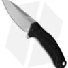 Kershaw Link Drop Point Flipper Knife Black Aluminum (3.25" Stonewash 20CV) -Kershaw Knife Shop Kershaw Link LL Black BHQ 154172 jr