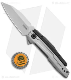 Kershaw Lithium Reverse Tanto Spring Assisted Knife Black GFN (3.25" BB) 2049 -Kershaw Knife Shop Kershaw Lithium Reverse Tanto SA Black GFN BB BHQ 139781 jr bottlecap