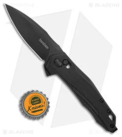 Kershaw Monitor Bar Lock Knife Black FRN (3" Black D2) 2041 -Kershaw Knife Shop Kershaw Monitor Knife Black Black BHQ 178503 jr bottlecap