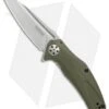Kershaw Natrix A/O Sub-Frame Lock Knife OD Green G-10 (3.25" Stonewash) 7007OL -Kershaw Knife Shop Kershaw Natrix AO OD Green G10 SW BHQ 79760 er