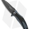 Kershaw Natrix Sub-Frame Lock Knife Blue G-10/Carbon Fiber (3.25" Gray) 7007CF -Kershaw Knife Shop Kershaw Natrix Blue G10 CF Gray BHQ 80570 er