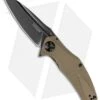 Kershaw Natrix Sub-Frame Lock A/O Knife Tan G-10 (3.25" Black Stonewash) 2 Kershaw Natrix Sub-Frame Lock A/O Knife Tan G-10 (3.25" Black Stonewash) -Kershaw Knife Shop Kershaw Natrix FL AO Tan Black BHQ 119806 jr