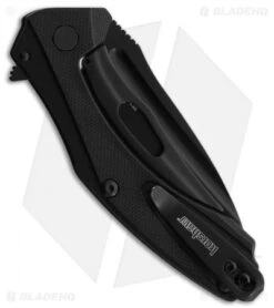 Kershaw Mini Natrix Sub-Frame Lock Knife Black G-10 (2.75" Black) -Kershaw Knife Shop Kershaw Natrix FL Black BHQ 118036 jr side