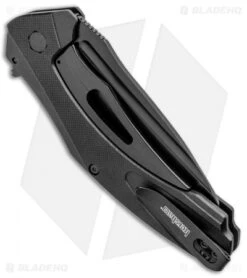 Kershaw Natrix XL Sub-Frame Lock Knife Black G-10 (3.75" Black) 7008BLK -Kershaw Knife Shop Kershaw Natrix XL Sub FL Black G 10 Black 7008BLK BHQ 92275 jr side 2