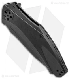 Kershaw Natrix XL Sub-Frame Lock Knife Black G-10 (3.75" Black) 7008BLK -Kershaw Knife Shop Kershaw Natrix XL Sub FL Black G 10 Black 7008BLK BHQ 92275 jr spine 2