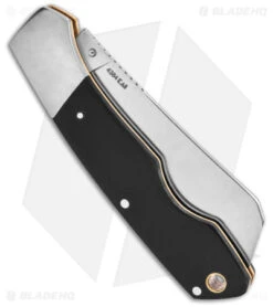 Kershaw Parley Cleaver Slip Joint Knife Black Polished Micarta (3.1" Satin) 4384 7 Kershaw Parley Cleaver Slip Joint Knife Black Polished Micarta (3.1" Satin) 4384 -Kershaw Knife Shop Kershaw Parley Cleaver Slip Joint Black Polished Micarta 3in Satin BHQ 139784 td side