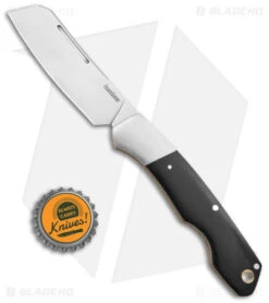 Kershaw Parley Cleaver Slip Joint Knife Black Polished Micarta (3.1" Satin) 4384 9 Kershaw Parley Cleaver Slip Joint Knife Black Polished Micarta (3.1" Satin) 4384 -Kershaw Knife Shop Kershaw Parley Cleaver Slip Joint Black Polished Micarta 3in Satin BHQ 139784 td size