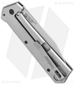 Kershaw Passage Assisted Opening Knife Stainless Steel (3.5" Stonewash) -Kershaw Knife Shop Kershaw Passage KS1361X BHQ 104004 jr side