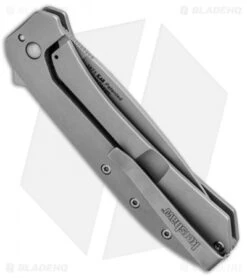 Kershaw Rexford Amplitude Frame Lock Knife Stainless Steel (3.12" Bead Blast) 8 Kershaw Rexford Amplitude Frame Lock Knife Stainless Steel (3.12" Bead Blast) -Kershaw Knife Shop Kershaw Rexford Amplitude FL SS BB KS3871 BHQ 90617 jr side