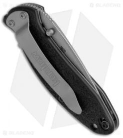 Kershaw Scallion Assisted Opening Knife Black GRN (2.25" Bead Blast) 1620 7 Kershaw Scallion Assisted Opening Knife Black GRN (2.25" Bead Blast) 1620 -Kershaw Knife Shop Kershaw Scallion Black GFN BB 1620 BHQ 0082 jr side
