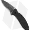 Kershaw Scallion Assisted Opening Knife Black (2.25" Blackwash) -Kershaw Knife Shop Kershaw Scallion LL AO Blackwash BHQ 154169 td