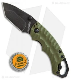 Kershaw Shuffle II Tanto Liner Lock Knife OD Green (2.25" BlackWash) 8750TOLBW 9 Kershaw Shuffle II Tanto Liner Lock Knife OD Green (2.25" BlackWash) 8750TOLBW -Kershaw Knife Shop Kershaw Shuffle 2 tanto OD Green blackwash BHQ 52218 er size
