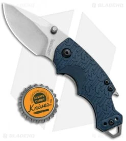Kershaw Shuffle Liner Lock Knife Blue Multi-Tool (2.375" Stonewash) -Kershaw Knife Shop Kershaw Shuffle LL Blue Multi Tool SW KS8700NBSW BHQ 90618 jr bottlecap
