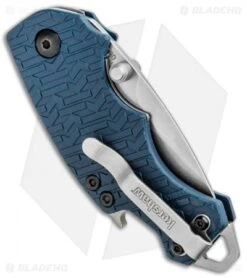 Kershaw Shuffle Liner Lock Knife Blue Multi-Tool (2.375" Stonewash) -Kershaw Knife Shop Kershaw Shuffle LL Blue Multi Tool SW KS8700NBSW BHQ 90618 jr side