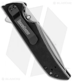 Kershaw Skyline Liner Lock Knife Black G-10 (3.125" Stonewash) 1760 -Kershaw Knife Shop Kershaw Skyline Black SW 1760 BHQ 8520 jr side 2