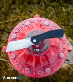 Kershaw Static Cleaver Liner Lock Knife Black G-10 (2.8" SW D2) -Kershaw Knife Shop Kershaw Static Cleaver Liner Lock Knife Black G 10 Stonewash D2 BHQ 113581 kp h2o web