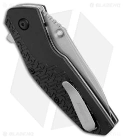 Kershaw Swerve Assisted Opening Knife Black (3" Stonewash) 3850 -Kershaw Knife Shop Kershaw Swerve Assisted OPening Knife SW BHQ 14801 jr side