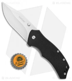 Kershaw Tension Liner Lock Knife Black G-10 (3.1" Satin) 9 Kershaw Tension Liner Lock Knife Black G-10 (3.1" Satin) -Kershaw Knife Shop Kershaw Tenstion LL Black G 10 Satin KS1490 BHQ 100763 jr bottlecap