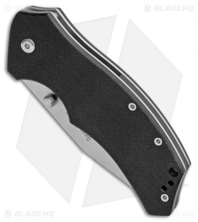 Kershaw Tension Liner Lock Knife Black G-10 (3.1" Satin) 4 Kershaw Tension Liner Lock Knife Black G-10 (3.1" Satin) - Image 2