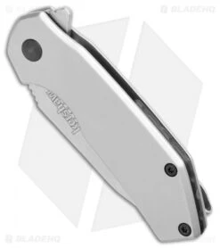 Kershaw Valve Frame Lock Knife Bead Blast Stainless Steel (2.25" Stonewash) 1375 -Kershaw Knife Shop Kershaw Valve FL BB SS SW 1375 BHQ 106041 jr spine