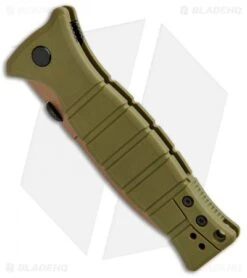 Kershaw XCOM Liner Lock Knife Desert Warrior GFN (3.6" Copper) Exclusive -Kershaw Knife Shop Kershaw XCOM LL Desert Warrior GFN Copper Exclusive 3425DW BHQ 103239 jr spine