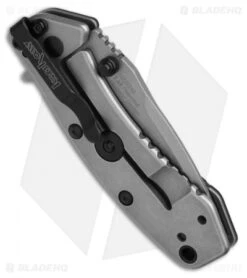 Kershaw Cryo Assisted Opening Flipper Knife Black G-10 (2.75" Stonewash) 1555G10 8 Kershaw Cryo Assisted Opening Flipper Knife Black G-10 (2.75" Stonewash) 1555G10 -Kershaw Knife Shop kershaw 1555g10 side