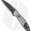 Kershaw Leek Assisted Opening Knife Spider Overlay (3" Black) 1660SPCKT -Kershaw Knife Shop kershaw 1660spckt leek spider overlay folder