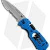 Kershaw Select Fire Knife Blue Multi-Tool (3.375" Bead Blast Plain) 1920BLSTWM -Kershaw Knife Shop kershaw 1920blstwmx blue manual multi function