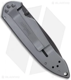 Kershaw Scamp Liner Lock Knife (3.375" Black) 2710 -Kershaw Knife Shop kershaw 2710 back