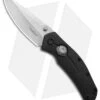 Kershaw Thistle Liner Lock Knife Black GFN (3.5" Stonewash) 3812 -Kershaw Knife Shop kershaw Thistle LL Black GFN SW 3812 BHQ 21545 jr