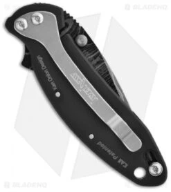 Kershaw Chive Assisted Opening Knife Black (1.94" Damascus) 1600DAMBK -Kershaw Knife Shop kershaw black damascus plain 1600damckt chive back