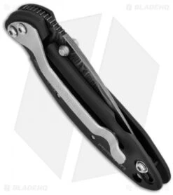 Kershaw Chive Assisted Opening Knife Black (1.94" Damascus) 1600DAMBK -Kershaw Knife Shop kershaw black damascus plain 1600damckt chive side