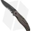 Kershaw Vapor II Frame Lock Knife Black SS (3.5" Black Serr) -Kershaw Knife Shop kershaw black vapor ii 1650blkst BHQ 2477 dl