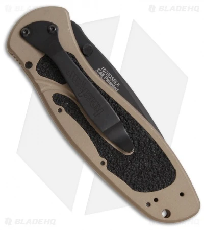 Kershaw Blur Assisted Opening Knife Desert Sand (3.375" Black) 1670DSBLK 4 Kershaw Blur Assisted Opening Knife Desert Sand (3.375" Black) 1670DSBLK - Image 2