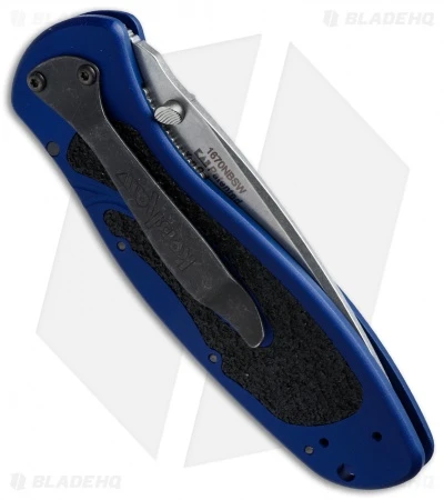 Kershaw Blur Assisted Opening Knife Navy Blue (3.375" Stonewash) 1670NBSW 4 Kershaw Blur Assisted Opening Knife Navy Blue (3.375" Stonewash) 1670NBSW - Image 2