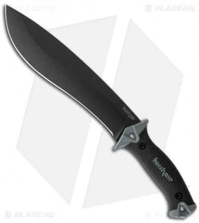 Kershaw Camp 10 Fixed Blade Knife Machete (10" Black) 1077 3 Kershaw Camp 10 Fixed Blade Knife Machete (10" Black) 1077