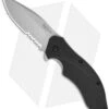 Kershaw Clash Assisted Opening Knife (3.25" Bead Blast Serr) 1605ST -Kershaw Knife Shop kershaw clash 1605 bhq 7156 jr front