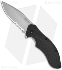 Kershaw Clash Assisted Opening Knife (3.25" Bead Blast Serr) 1605ST