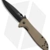 Kershaw Emerson CQC-4K Frame Lock Knife Brown G-10 (3.25" Black) 6054BRNBLK -Kershaw Knife Shop kershaw cqc 4k 6054brnblk BHQ 21424 jr