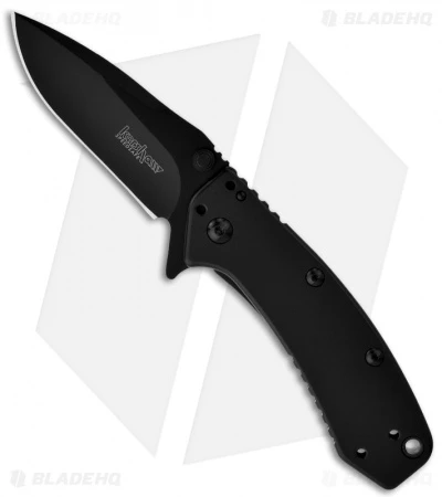 Kershaw Cryo Assisted Opening Knife Black (2.75" Black) 1555BLK 3 Kershaw Cryo Assisted Opening Knife Black (2.75" Black) 1555BLK