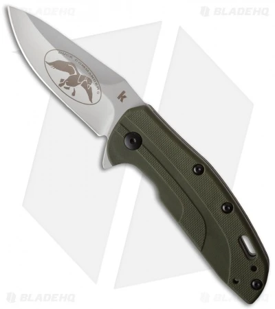 Kershaw Duck Commander Dunbar Assisted Opening Knife (3" Bead Blast) 7420DCX 3 Kershaw Duck Commander Dunbar Assisted Opening Knife (3" Bead Blast) 7420DCX