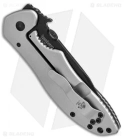 Kershaw Emerson CQC-7K Tanto Knife Black G-10 (3.25" Black) 6034TBLK -Kershaw Knife Shop kershaw emerson CQC 7K tanto black G10 KS6034TBLK BHQ 49615 er side